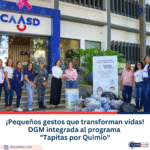 ¡Pequeños gestos que transforman vidas!DGM integrada al programa «Tapitas por Quimio»