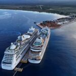 Pedernales hace historia con la llegada simultánea de dos cruceros internacionales.