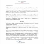 Presidente Abinader designa nuevas autoridades en Educación Superior y Contraloría.