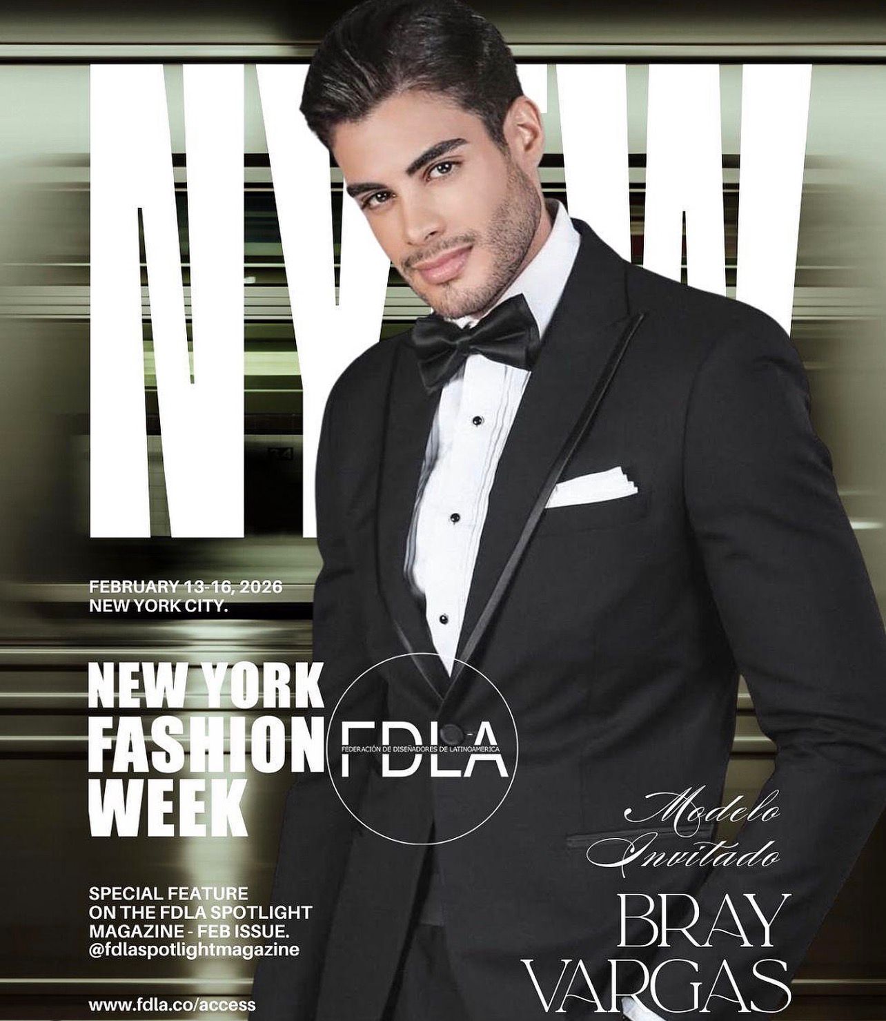 Bray Vargas participa en el New York Fashion Week