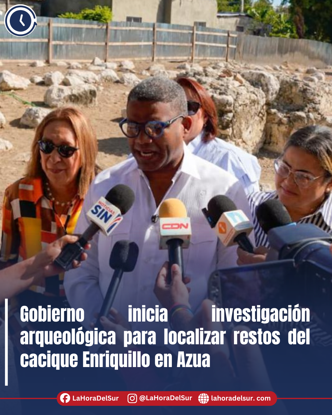 Gobierno inicia investigación arqueológica para localizar restos del cacique Enriquillo en Azua
