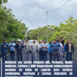 Mediante una acción conjunta ARD, Portuaria, Medio Ambiente, Turismo y DGM inspeccionan embarcaciones ancladas en Bahía de Luperón para verificar condiciones, matrícula y estatus migratorio de tripulantes y pasajeros