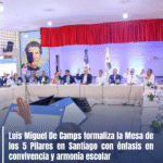 Luis Miguel De Camps formaliza la Mesa de los 5 Pilares en Santiago con énfasis en convivencia y armonía escolar