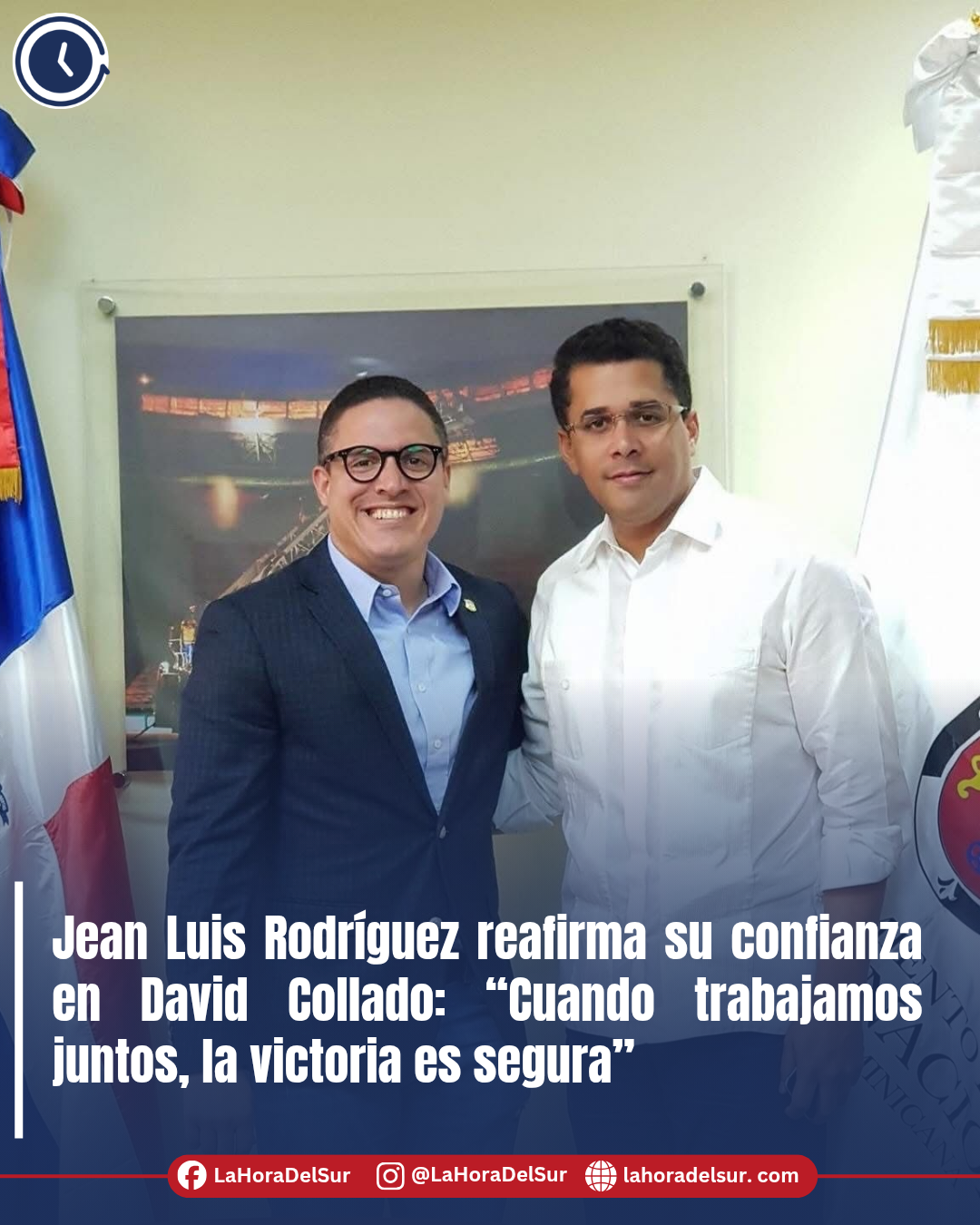 Jean Luis Rodríguez reafirma su confianza en David Collado: “Cuando trabajamos juntos, la victoria es segura”