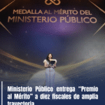 Ministerio Público entrega “Premio al Mérito” a diez fiscales de amplia trayectoria.