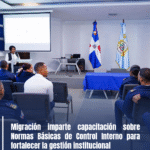 Migración imparte capacitación sobre Normas Básicas de Control Interno para fortalecer la gestión institucional