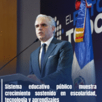 Sistema educativo público muestra crecimiento sostenido en escolaridad, tecnología y aprendizajes