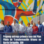 Propeep entrega primera fase del Plan Piloto de Transformación Urbana en Barrio Enriquillo, SDO