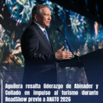 Aguilera resalta liderazgo de Abinader y Collado en impulso al turismo durante RoadShow previo a ANATO 2026