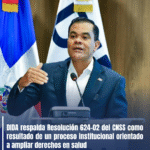 DIDA respalda Resolución 624-02 del CNSS como resultado de un proceso institucional orientado a ampliar derechos en salud