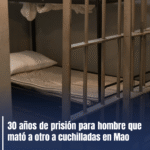 30 años de prisión para hombre que mató a otro a cuchilladas en Mao