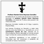 Fallece el profesor Ramón Darío Reynoso González, padre de la Procuradora General de la República