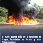 El Inacif quema más de 2 toneladas de drogas, incautadas en Peravia y otras demarcaciones