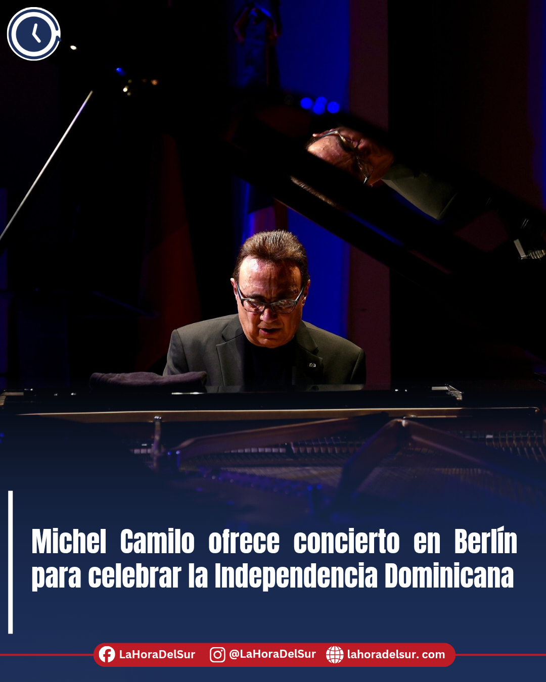 Michel Camilo ofrece concierto en Berlín para celebrar la Independencia Dominicana