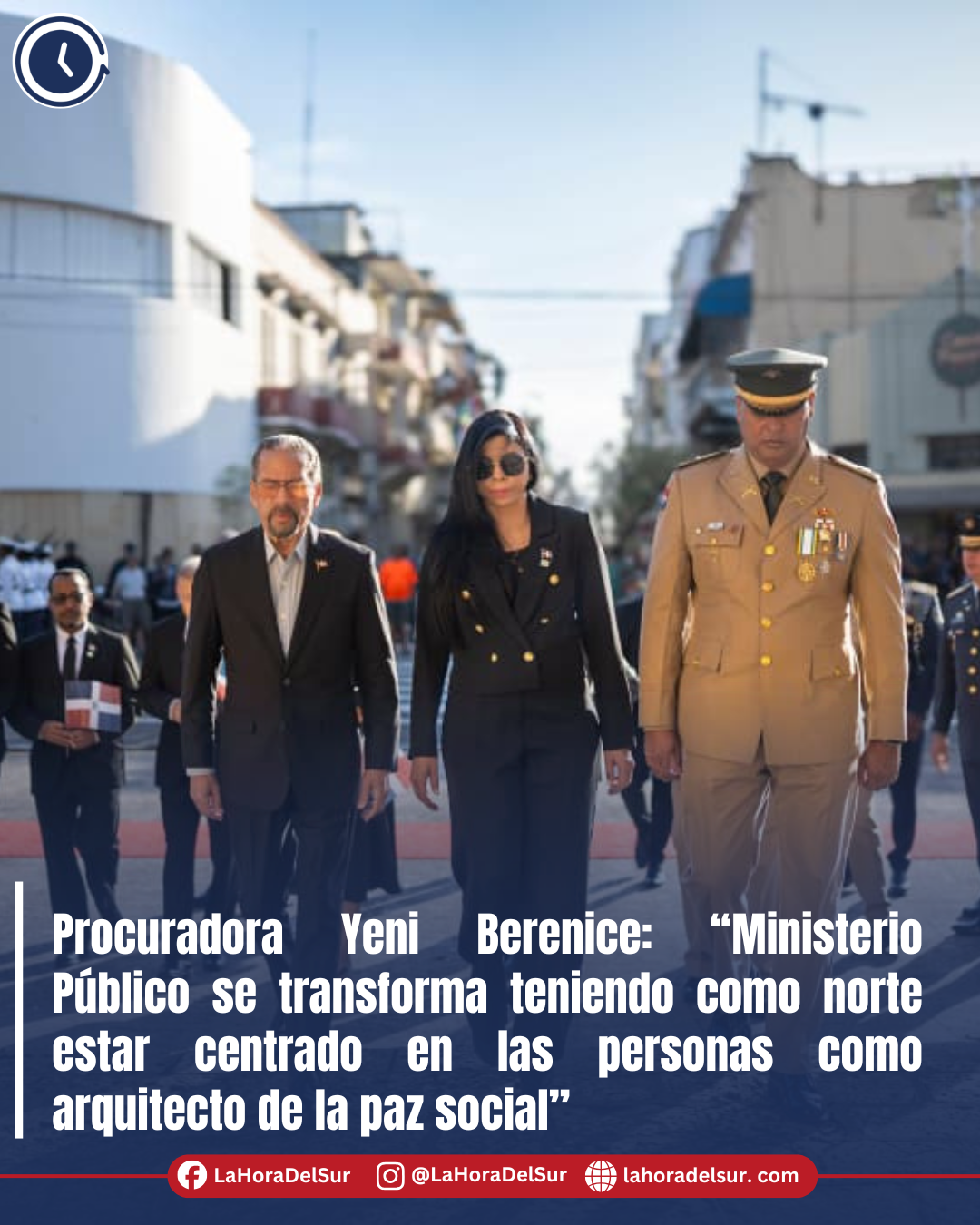 Procuradora Yeni Berenice: “Ministerio Público se transforma teniendo como norte estar centrado en las personas como arquitecto de la paz social”