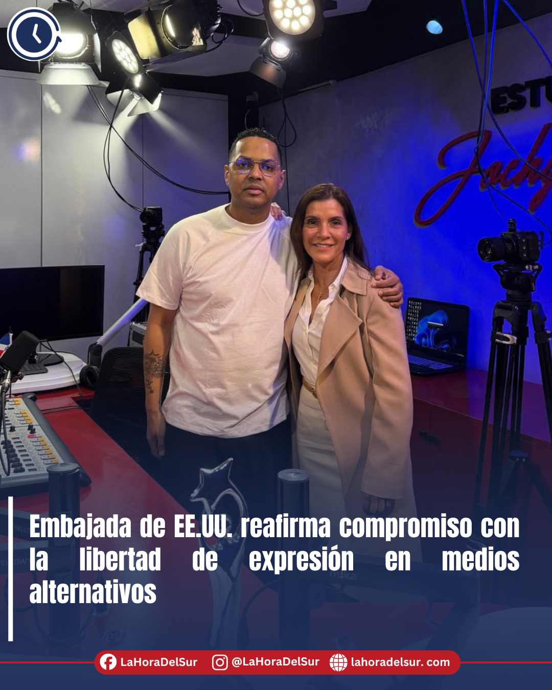 Embajada de EE.UU. reafirma compromiso con la libertad de expresión en medios alternativos