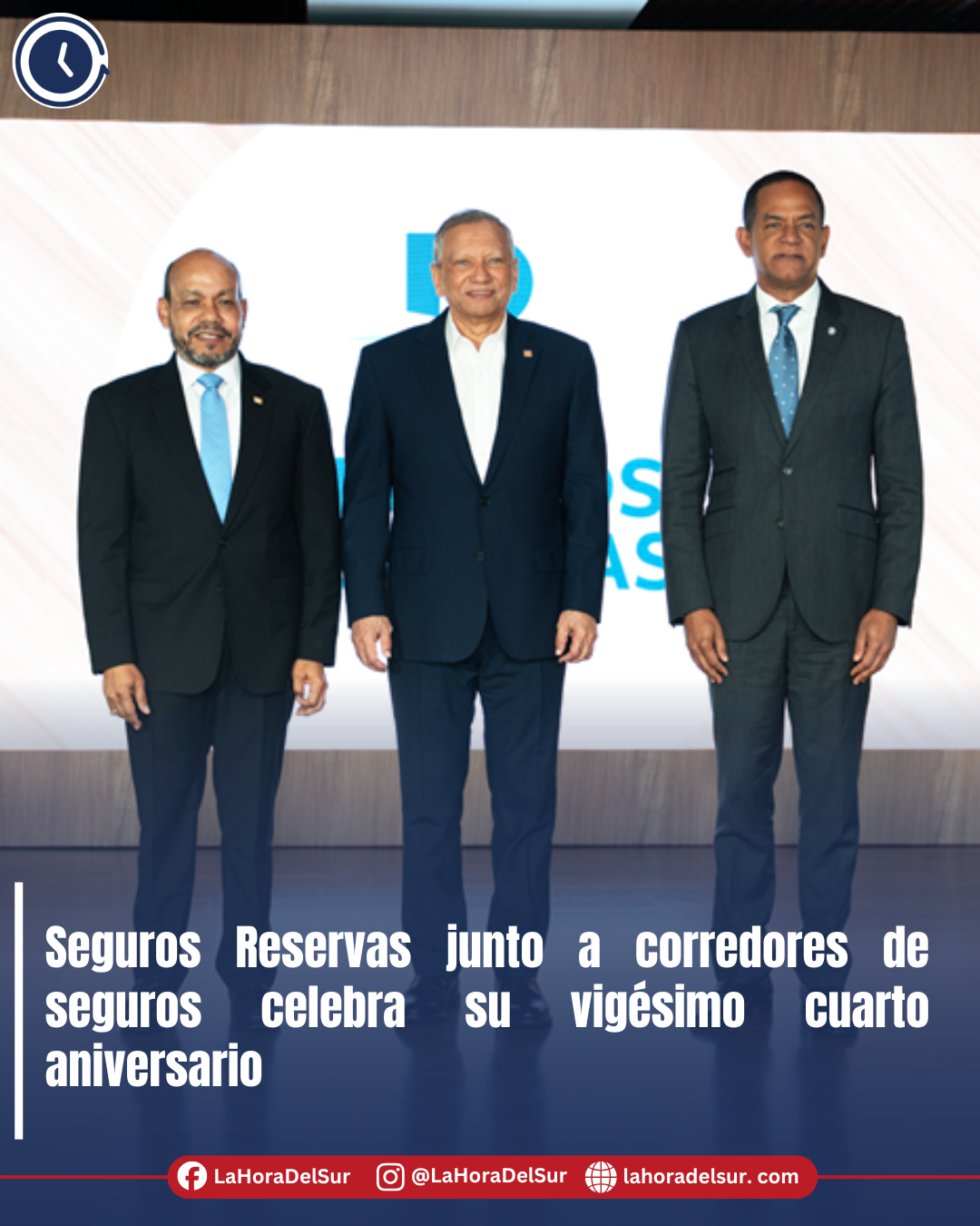 Seguros Reservas junto a corredores de seguros celebra su vigésimo cuarto aniversario