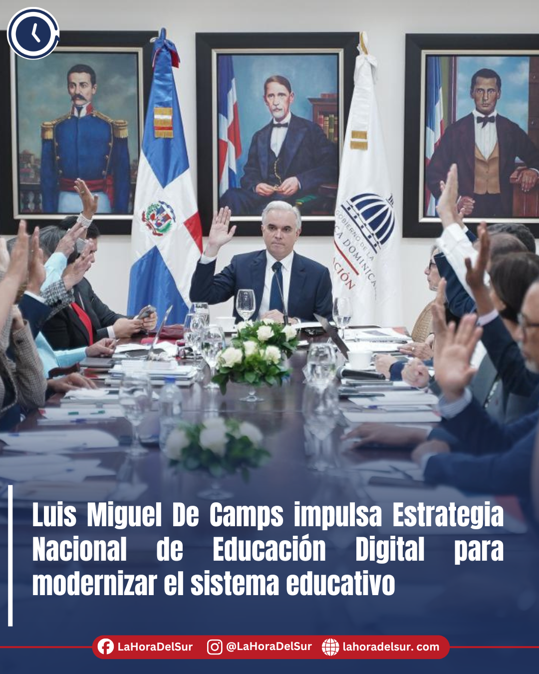 Luis Miguel De Camps impulsa Estrategia Nacional de Educación Digital para modernizar el sistema educativo