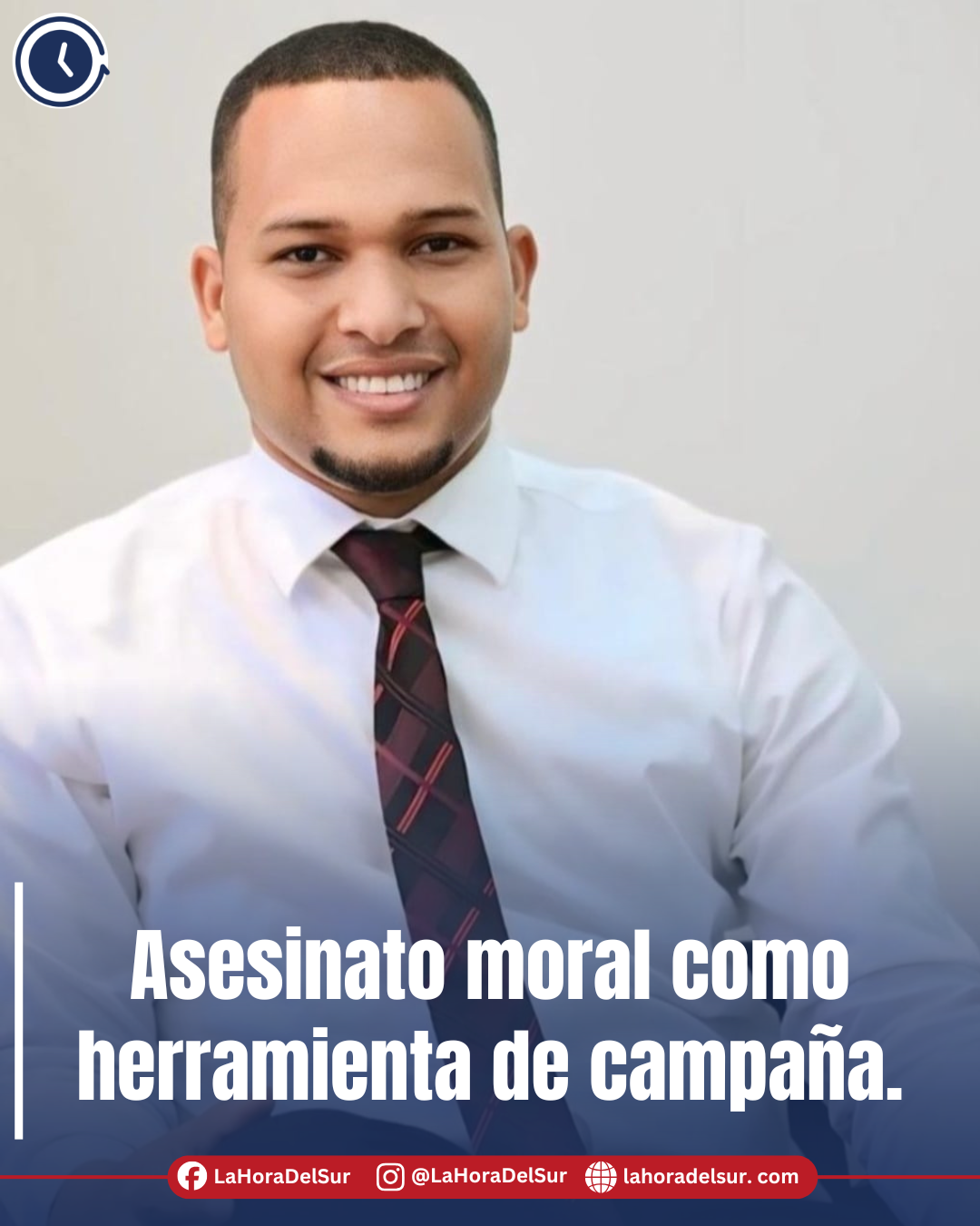 Asesinato moral como herramienta de campaña.