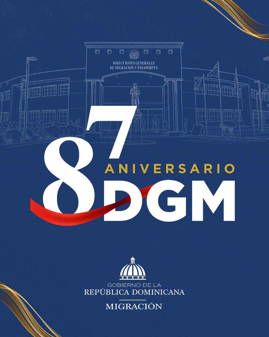 La Dirección General de Migración de aniversario