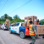 Propeep extiende mano solidaria a cientos de familias tras lluvias abundantes en Imbert y Montellano