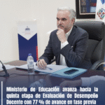 Ministerio de Educación avanza hacia la quinta etapa de Evaluación de Desempeño Docente con 77 % de avance en fase previa