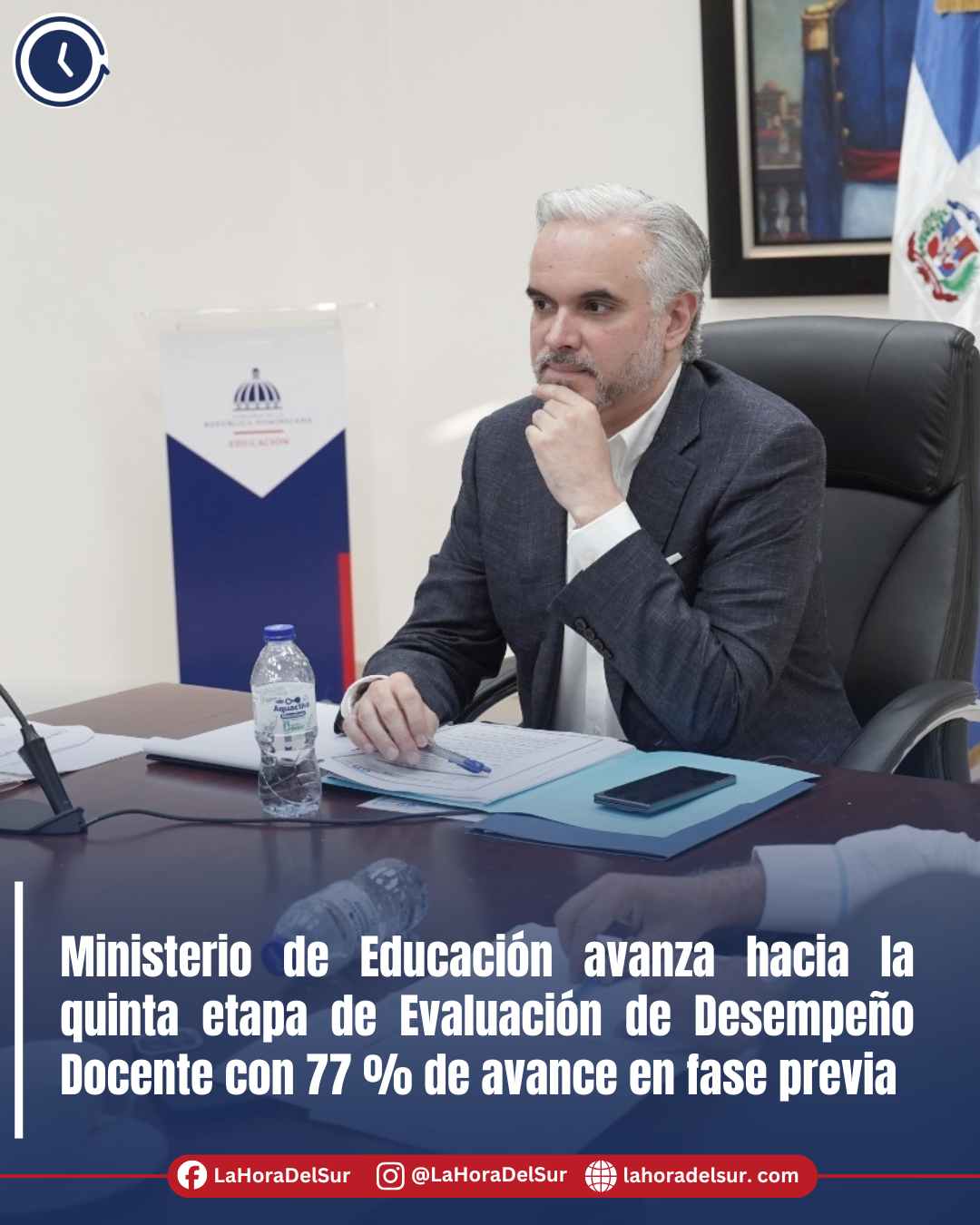 Ministerio de Educación avanza hacia la quinta etapa de Evaluación de Desempeño Docente con 77 % de avance en fase previa