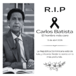 Luto nacional: Vicente Noble siente la partida de Carlos Batista Matos