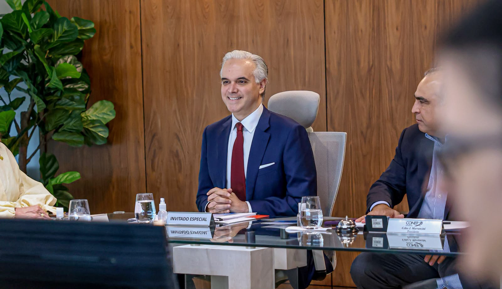 Luis Miguel De Camps destaca ante el CONEP la educación como motor del desarrollo nacional.