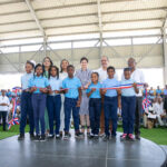Gobierno inaugura en Azua techado de la Escuela Javier Antonio Castillo Pérez para beneficiar a 349 estudiantes y la comunidad