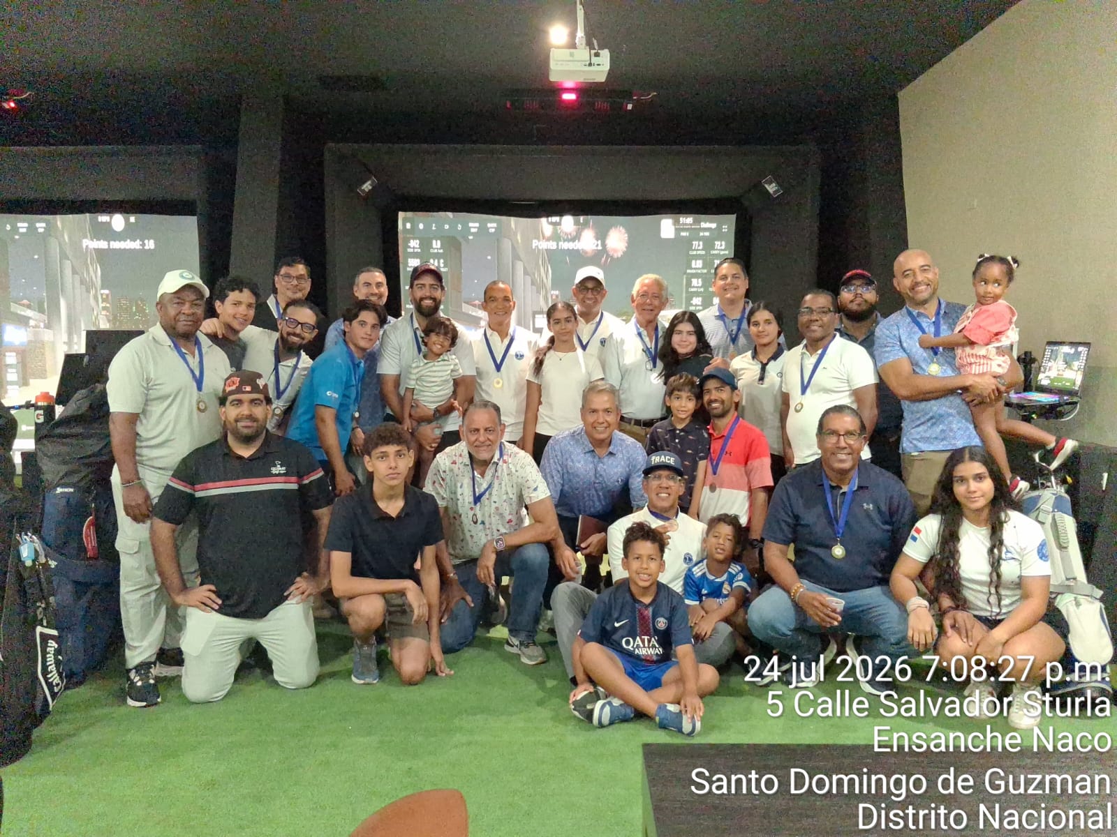 Éxito total en el Torneo de Golf Padre e Hijos de la Liga de Golf del Club Naco