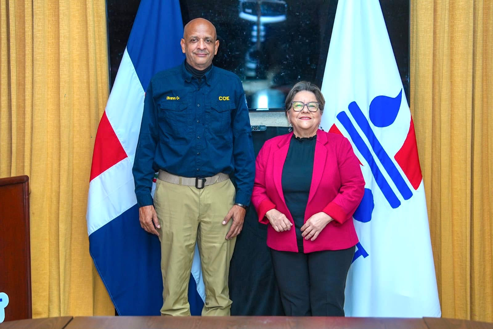 COE e INDOMET fortalecen coordinación y preparación ante eventos meteorológicos