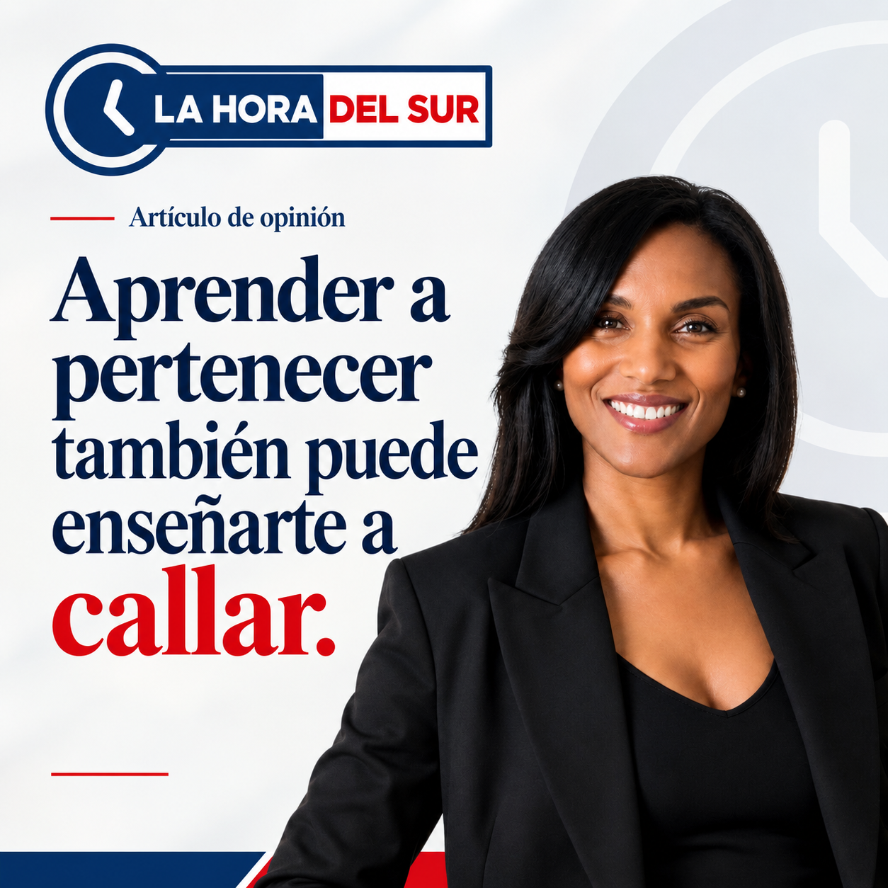 Aprender a pertenecer también puede enseñarte a callar