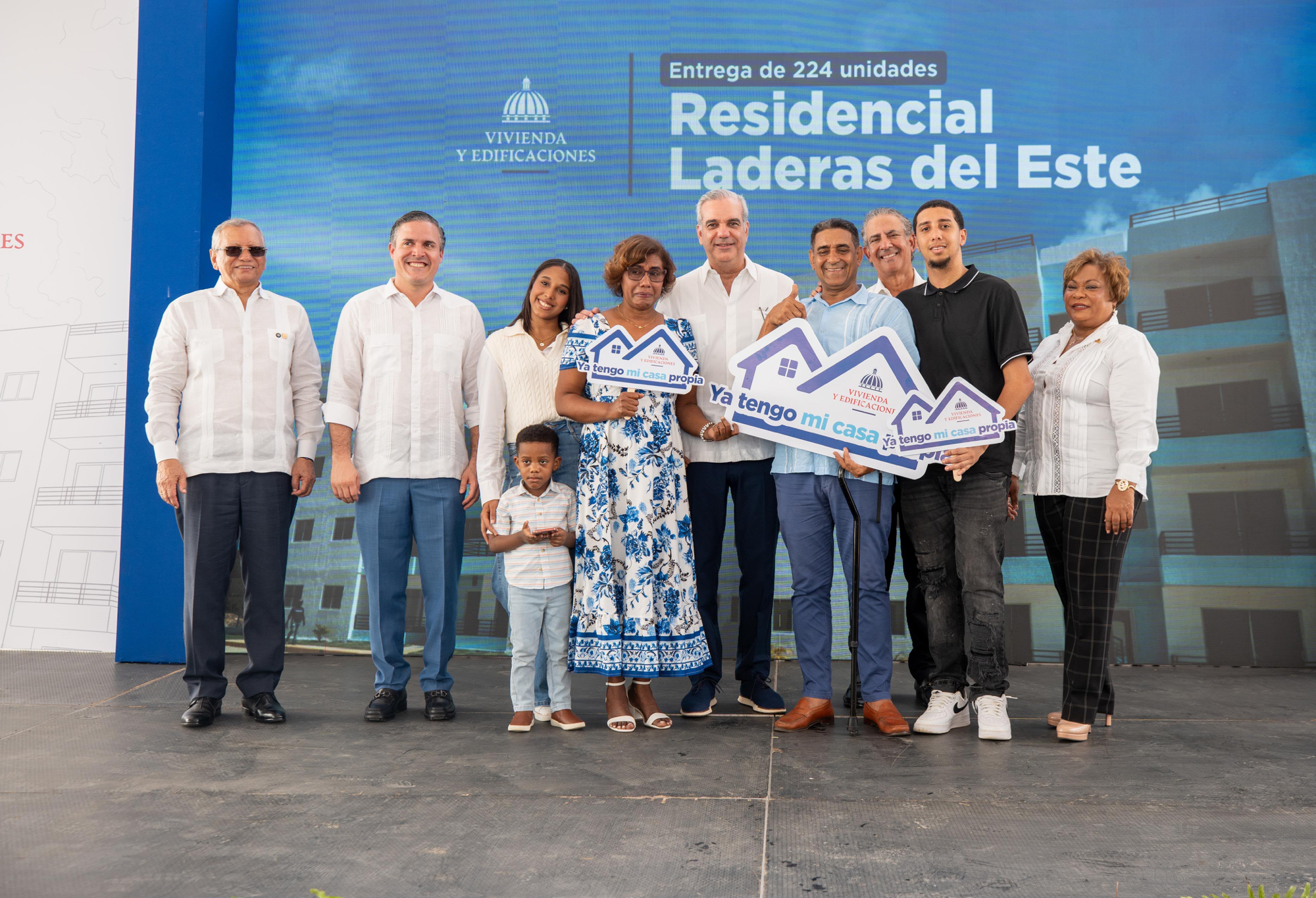 Banreservas financia 197 apartamentos de los 224entregados por el presidente Abinader en Laderas del Este
