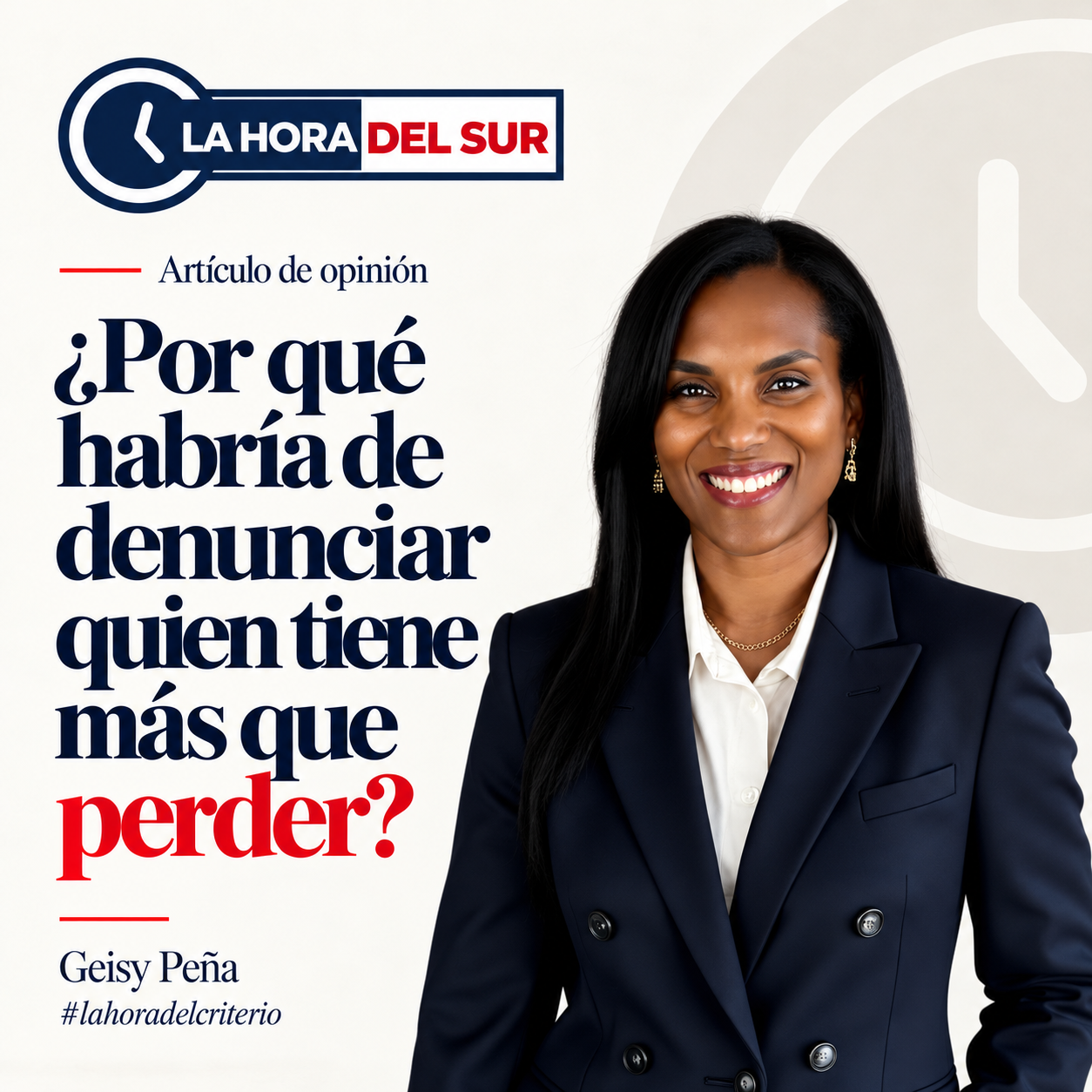 ¿Por qué habría de denunciar quien tiene más que perder?
