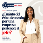 ¿Cuánto del éxito alcanzado por una empresa pertenece al jefe?