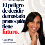 El peligro de decidir demasiado pronto quién tiene futuro