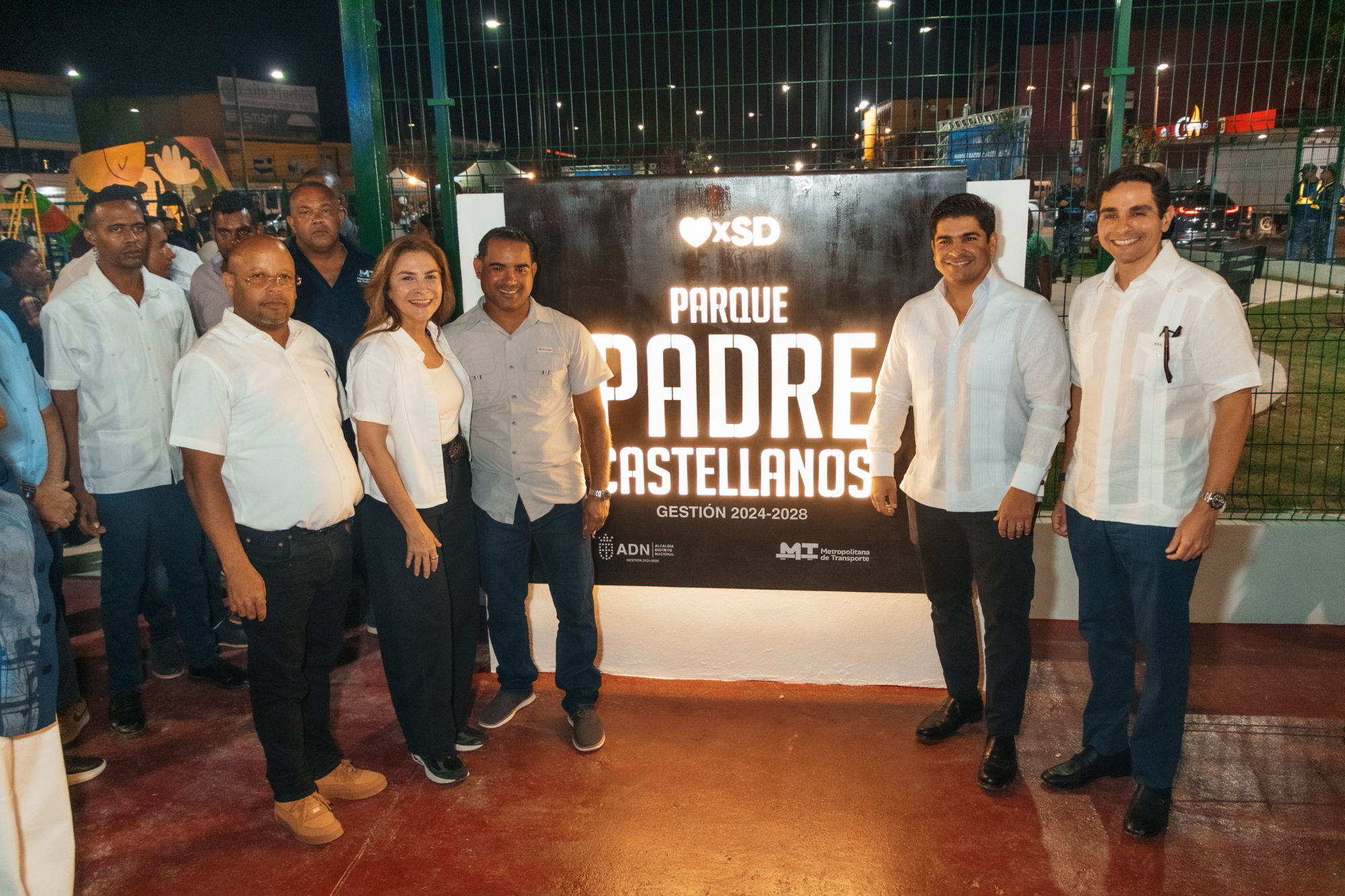 Alcaldía del DN y EMT transforman entorno de la Estación Horacio Vásquez con el nuevo parque Padre Castellanos